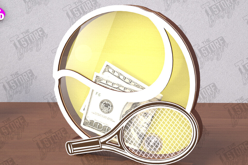 Σετ των 2 Intra απο ξύλο plywood 3mm-4mm πάχος – Προσωποποιημένος Αθλητικός Κουμπαράς |Ιδέα δώρου Δίασταση  20x20 cm INTRAFABR-112920476