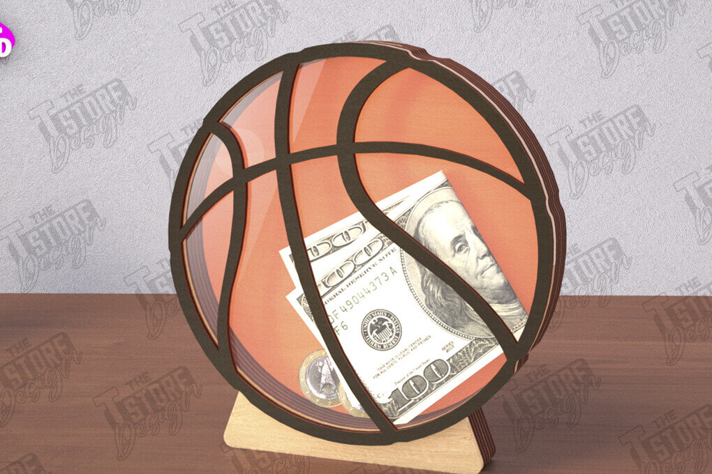 Σετ των 2 Intra απο ξύλο plywood 3mm-4mm πάχος – Προσωποποιημένος Αθλητικός Κουμπαράς |Ιδέα δώρου Δίασταση  20x20 cm INTRAFABR-112920482