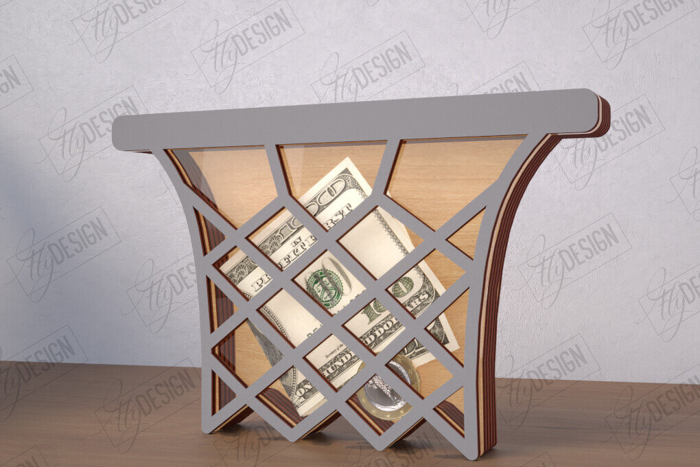 Σετ των 2 Intra απο ξύλο plywood 3mm-4mm πάχος – Εξατομικευμένος Αθλητικός Κουμπαράς| Κουτί χρημάτων Δίασταση  20x20 cm INTRAFABR-115495450