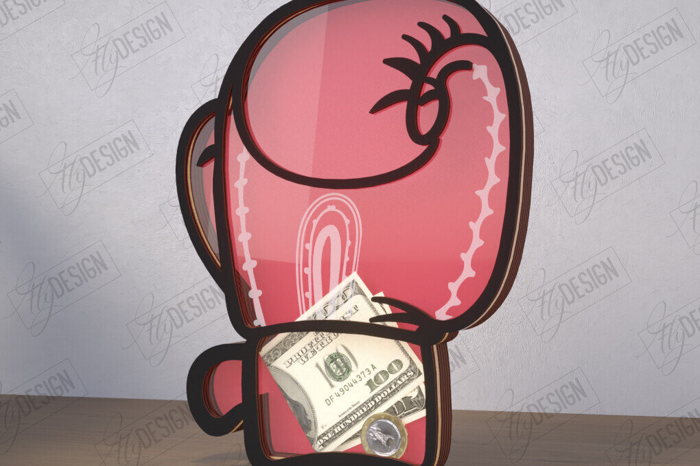 Σετ των 2 Intra απο ξύλο plywood 3mm-4mm πάχος – Εξατομικευμένος Αθλητικός Κουμπαράς| Κουτί χρημάτων Δίασταση  20x20 cm INTRAFABR-115495455