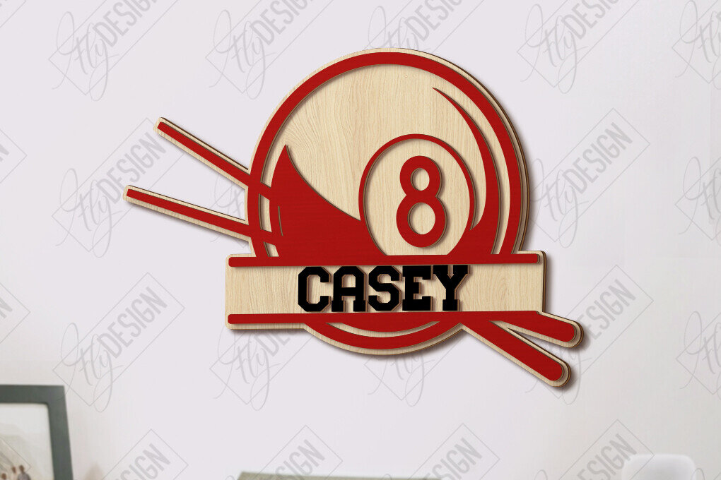 Σετ των 2 Intra απο ξύλο plywood 3mm-4mm πάχος – Προσωποποιημένη Αθλητική Διακόσμηση |CNC Δίασταση  20x20 cm INTRAFABR-123135391