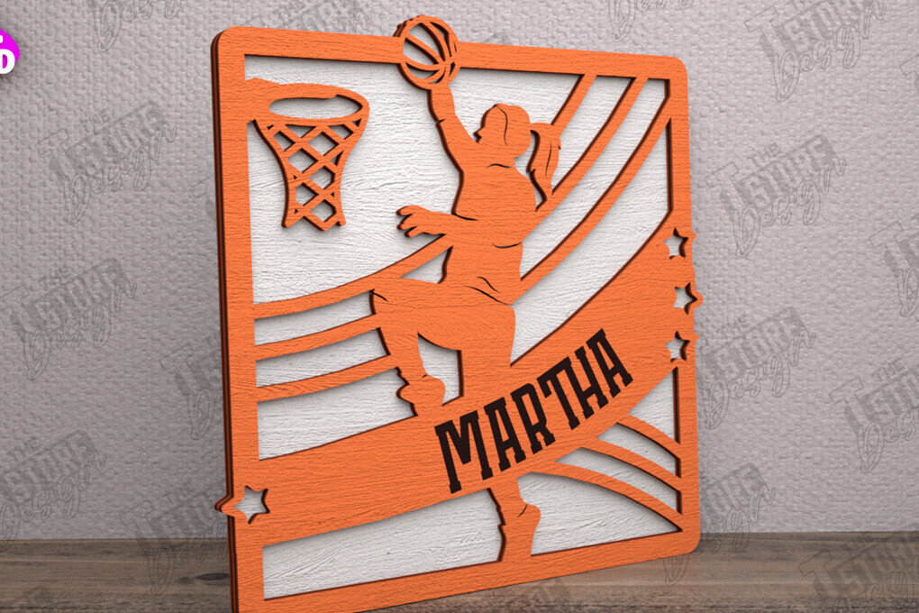 Σετ των 2 Intra απο ξύλο plywood 3mm-4mm πάχος – Εξατομικευμένη Αθλητική Διακόσμηση|Αθλητικό Μονόγραμμα Δίασταση  20x20 cm INTRAFABR-113771556