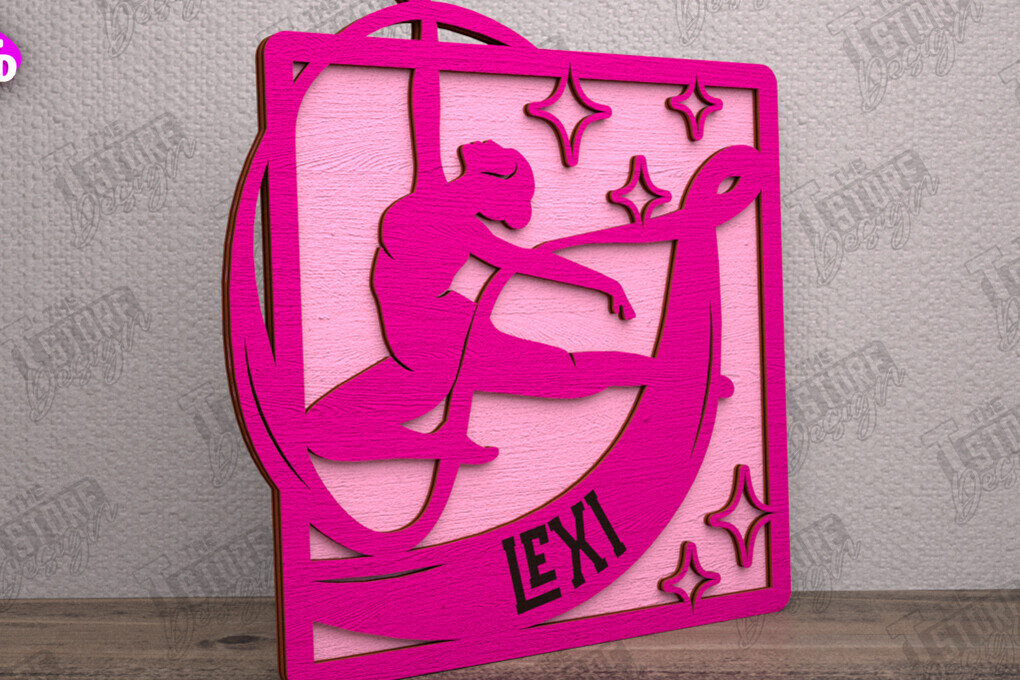 Σετ των 2 Intra απο ξύλο plywood 3mm-4mm πάχος – Εξατομικευμένη Αθλητική Διακόσμηση|Αθλητικό Μονόγραμμα Δίασταση  20x20 cm INTRAFABR-113771795