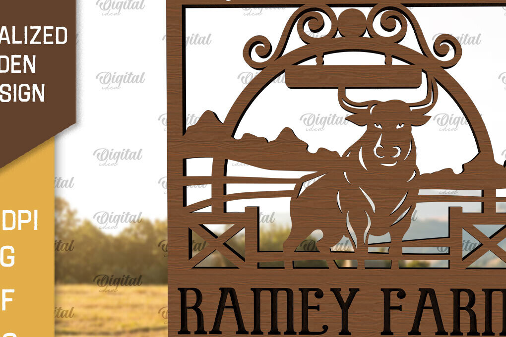 Σετ των 2 Intra απο ξύλο plywood 3mm-4mm πάχος – Εξατομικευμένη ξύλινη πινακίδα φάρμας Δίασταση  20x20 cm INTRAFABR-98218993