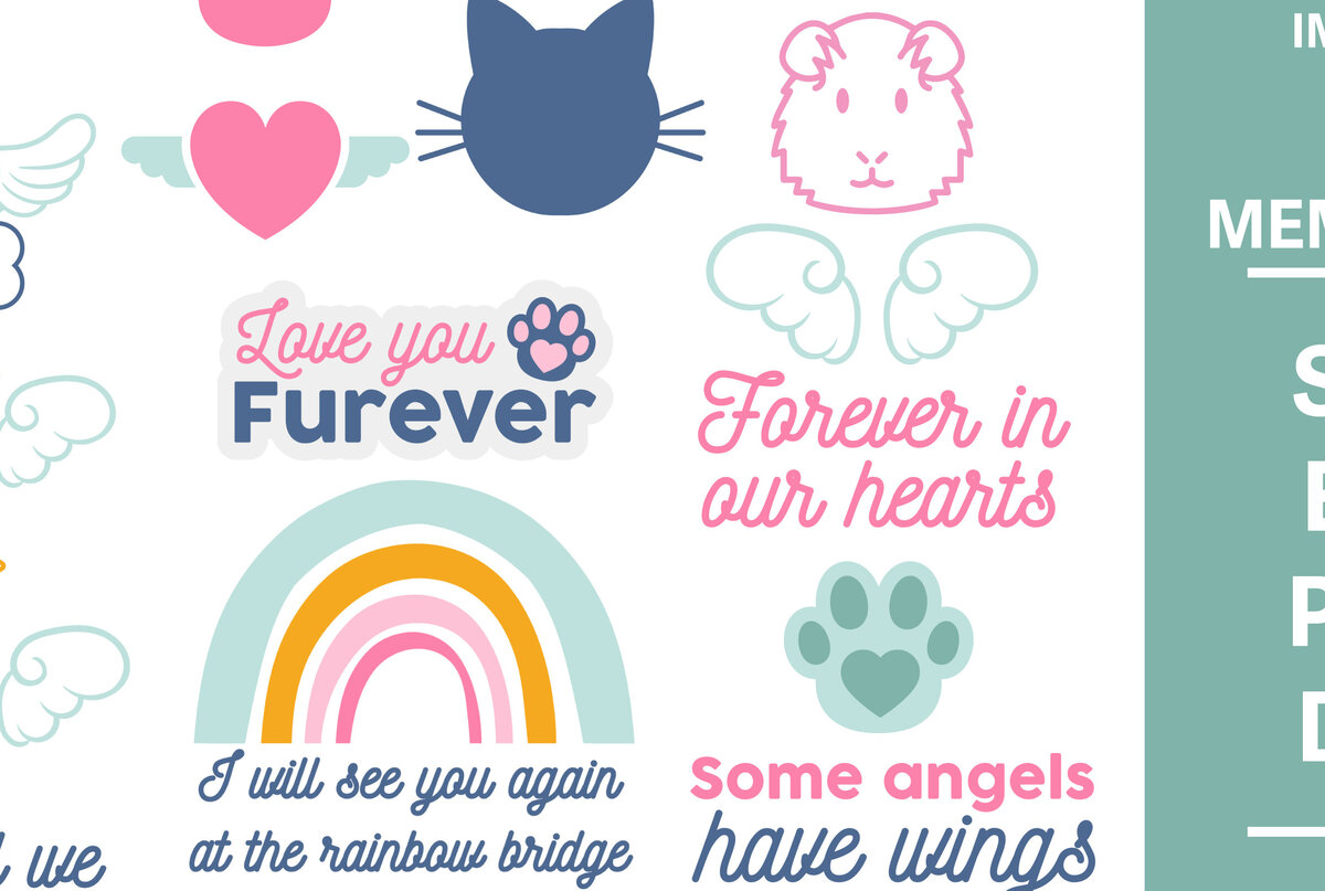 Σετ των 2 Intra απο ξύλο plywood 3mm-4mm πάχος – Pet Memorial Δίασταση  20x20 cm INTRAFABR-112112895