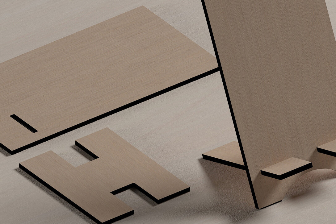 Σετ των 2 Intra απο ξύλο plywood 3mm-4mm πάχος – Αποκοπή αρχείων 317 θήκης οθόνης τηλεφωνικής βάσης Δίασταση  20x20 cm INTRAFABR-56476258