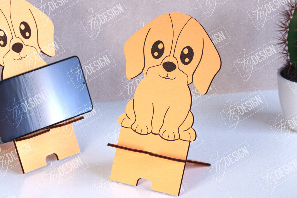 Σετ των 2 Intra απο ξύλο plywood 3mm-4mm πάχος – Τηλεφωνική βάση | Τραπεζοθήκη Smartphone Δίασταση  20x20 cm INTRAFABR-110670240