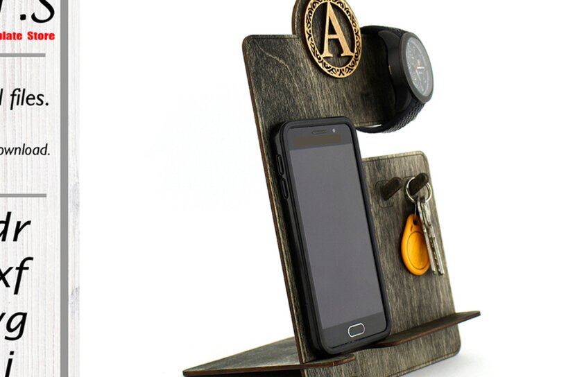 Σετ των 2 Intra απο ξύλο plywood 3mm-4mm πάχος – Τηλεφωνική βάση, ΠΛΗΡΕΣ ΑΛΦΑΒΗΤΟ Δίασταση  20x20 cm INTRAFABR-93696842