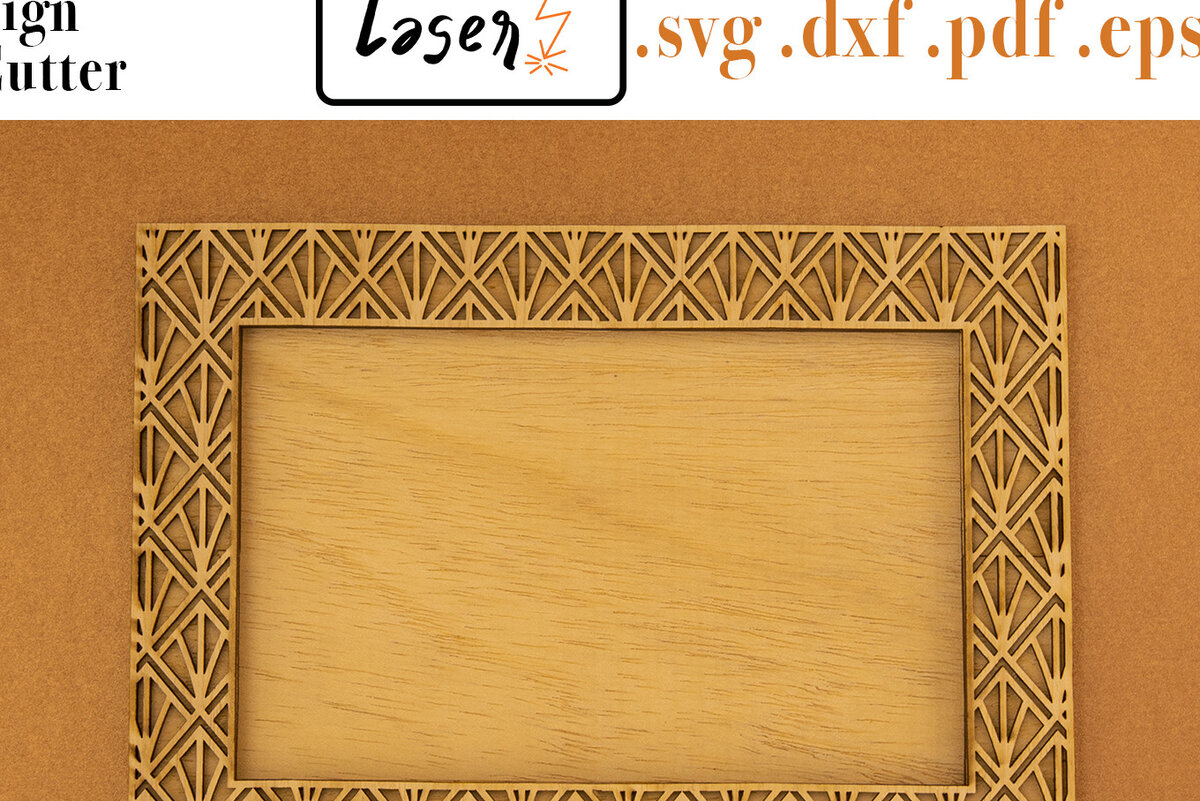 Σετ των 2 Intra απο ξύλο plywood 3mm-4mm πάχος – Αρχείο Deco Κορνίζας γιαter Δίασταση  20x20 cm INTRAFABR-69310452