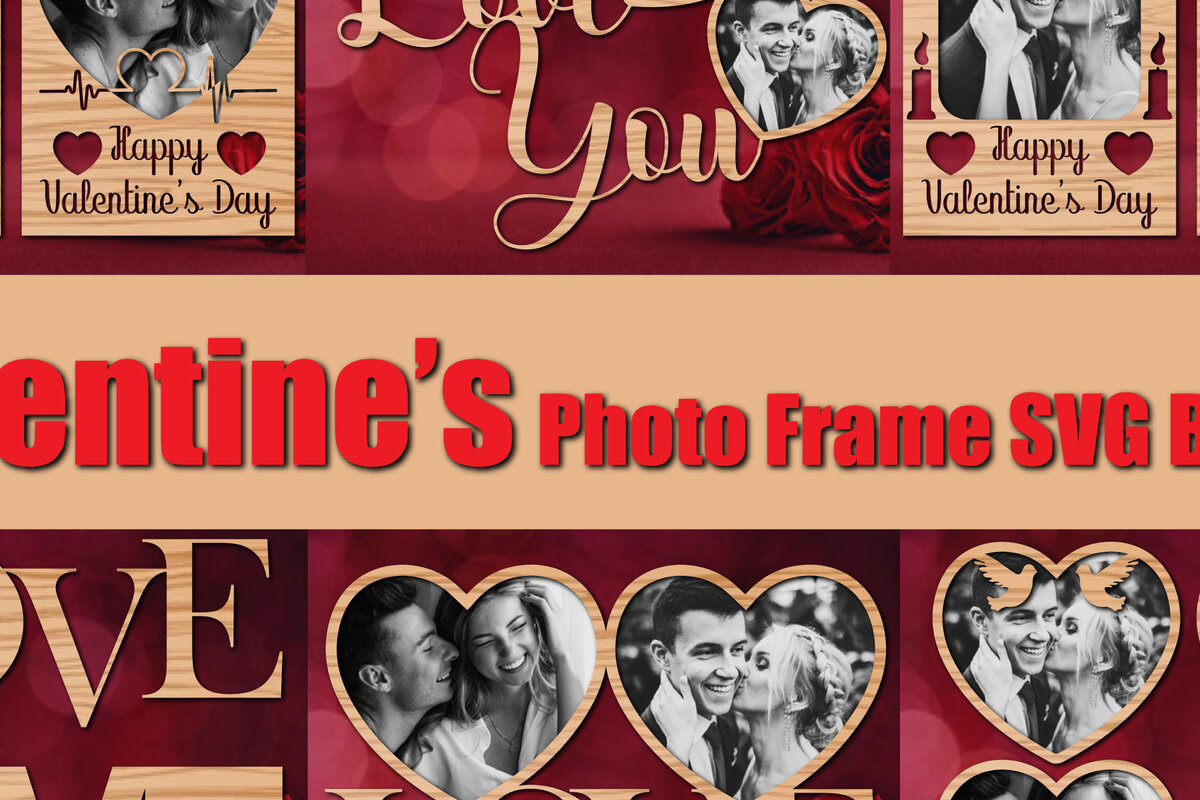 Σετ των 2 Intra απο ξύλο plywood 3mm-4mm πάχος – Πακέτο φωτογραφιών για την Ημέρα του Αγίου Βαλεντίνου Δίασταση  20x20 cm INTRAFABR-57269075