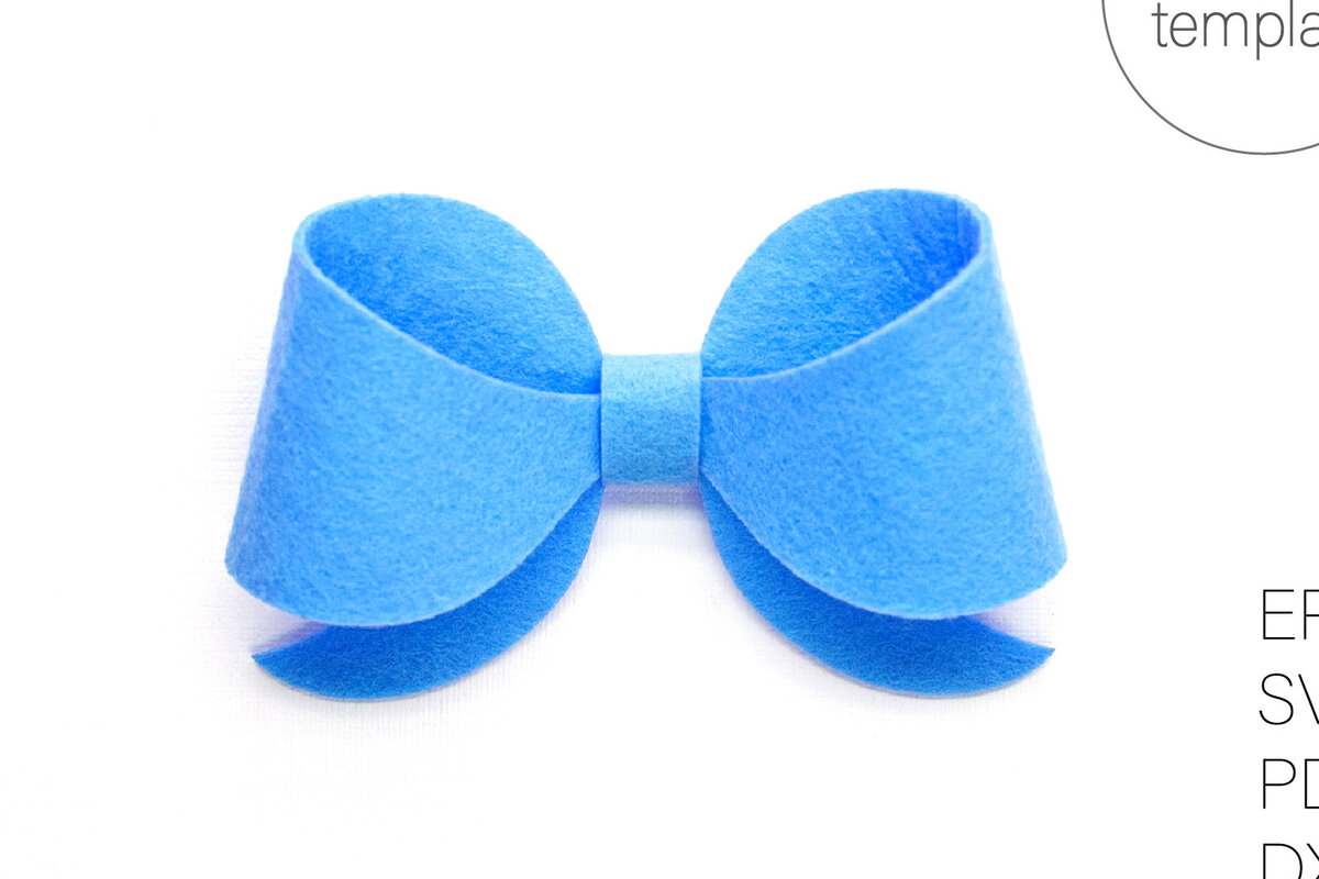 Σετ των 2 Intra απο ξύλο plywood 3mm-4mm πάχος – Πρότυπο φιόγκων μαλλιών Pinch Bow Δίασταση  20x20 cm INTRAFABR-30639514