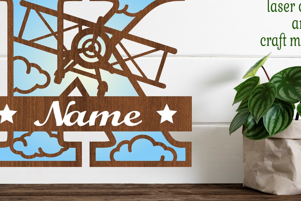 Σετ των 2 Intra απο ξύλο plywood 3mm-4mm πάχος – Επίπεδο κεφαλαίο μονόγραμμα Γράμμα K Αποκοπή Δίασταση  20x20 cm INTRAFABR-74294578