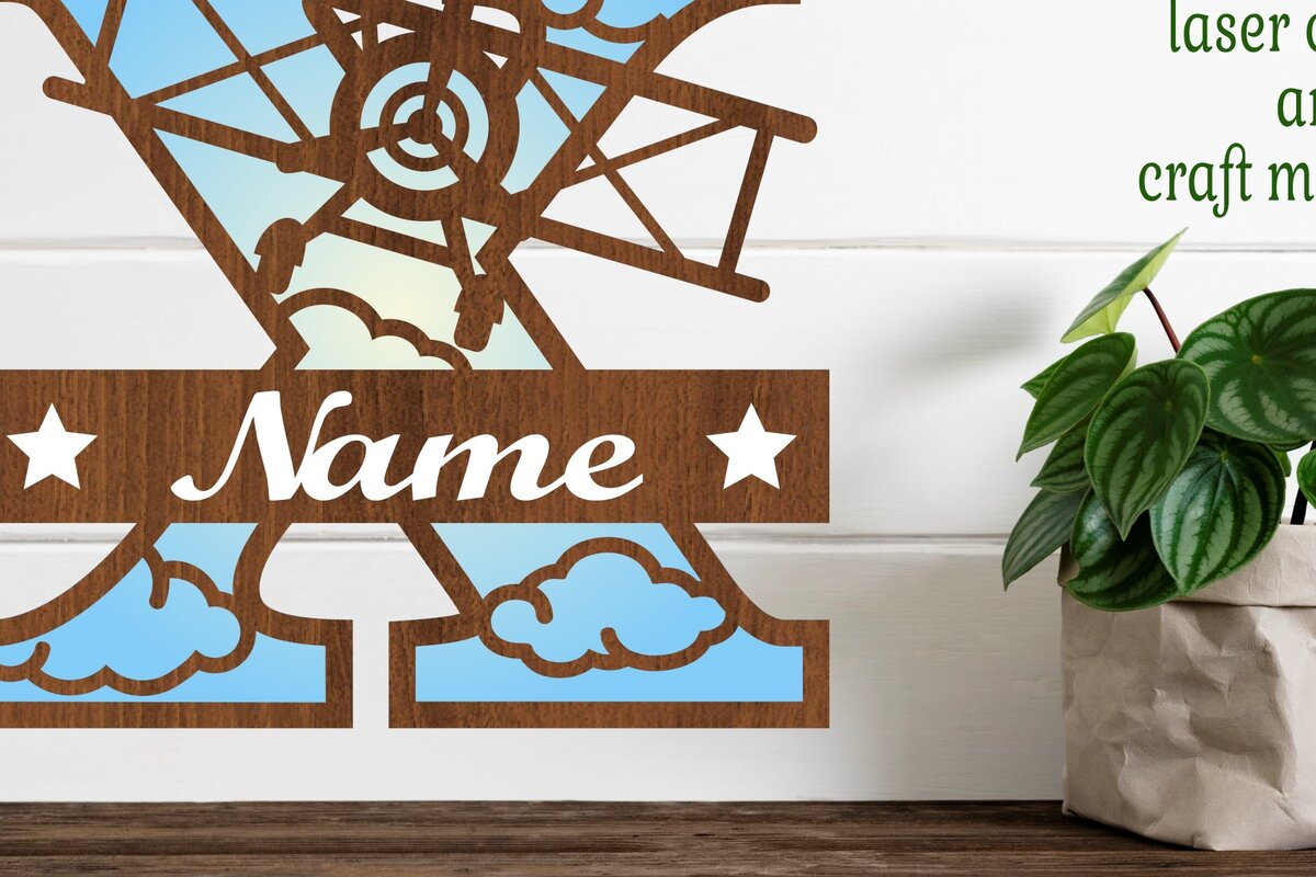 Σετ των 2 Intra απο ξύλο plywood 3mm-4mm πάχος – Επίπεδο κεφαλαίο μονόγραμμα Γράμμα X Αποκοπή Δίασταση  20x20 cm INTRAFABR-74294903