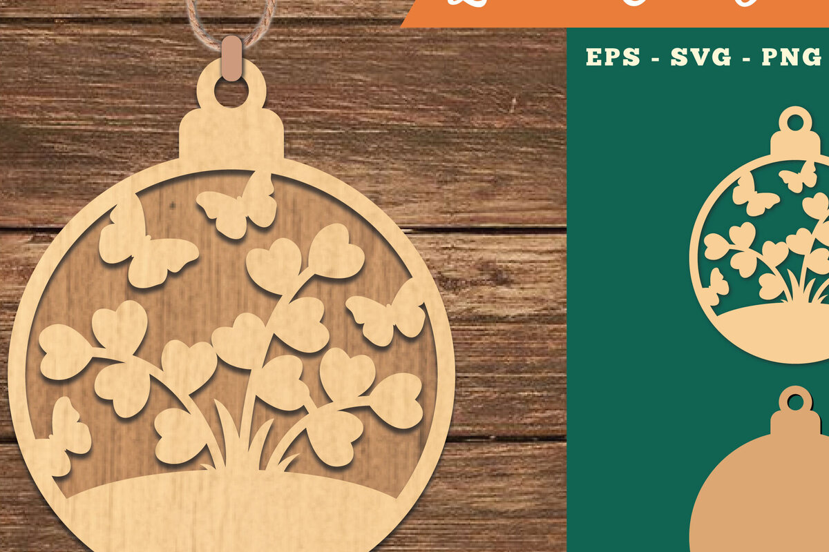 Σετ των 2 Intra απο ξύλο plywood 3mm-4mm πάχος – Φυτικό στολίδι με 3 Δίασταση  20x20 cm INTRAFABR-109982796