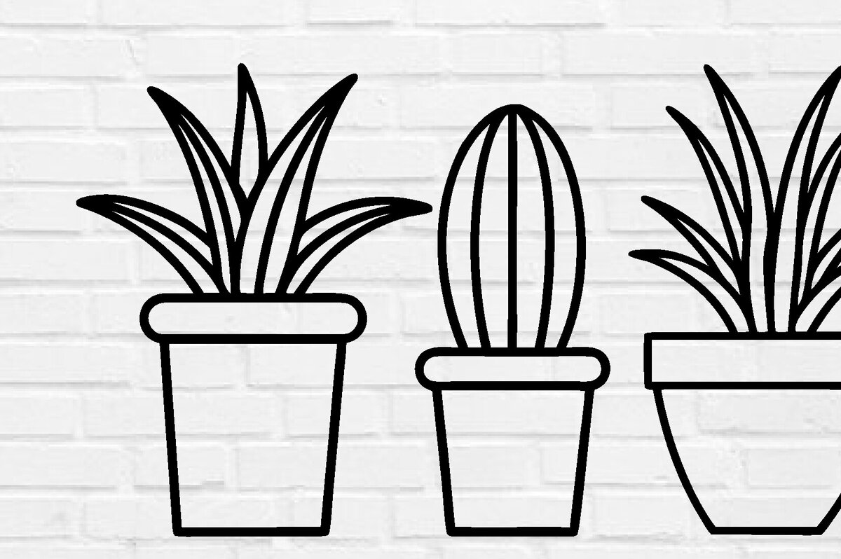 Intra απο ξύλο plywood 3mm-4mm πάχος – Αρχεία κοπής με λέιζερ τέχνης τοίχου φυτών Δίασταση  40x30 cm INTRAFABR-100953480