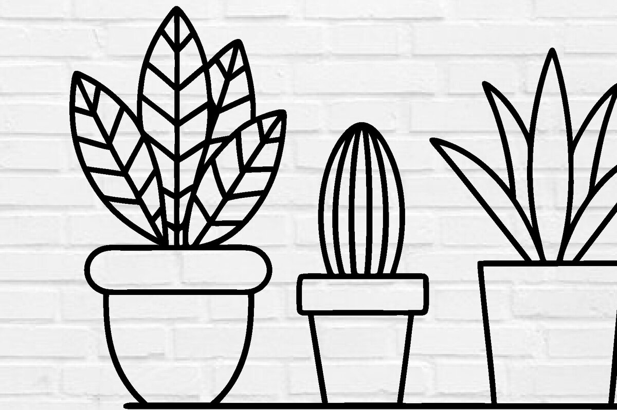 Intra απο ξύλο plywood 3mm-4mm πάχος – Διακόσμηση τοίχου φυτών, Αρχείο κοπής με λέιζερ Δίασταση  40x30 cm INTRAFABR-100953967