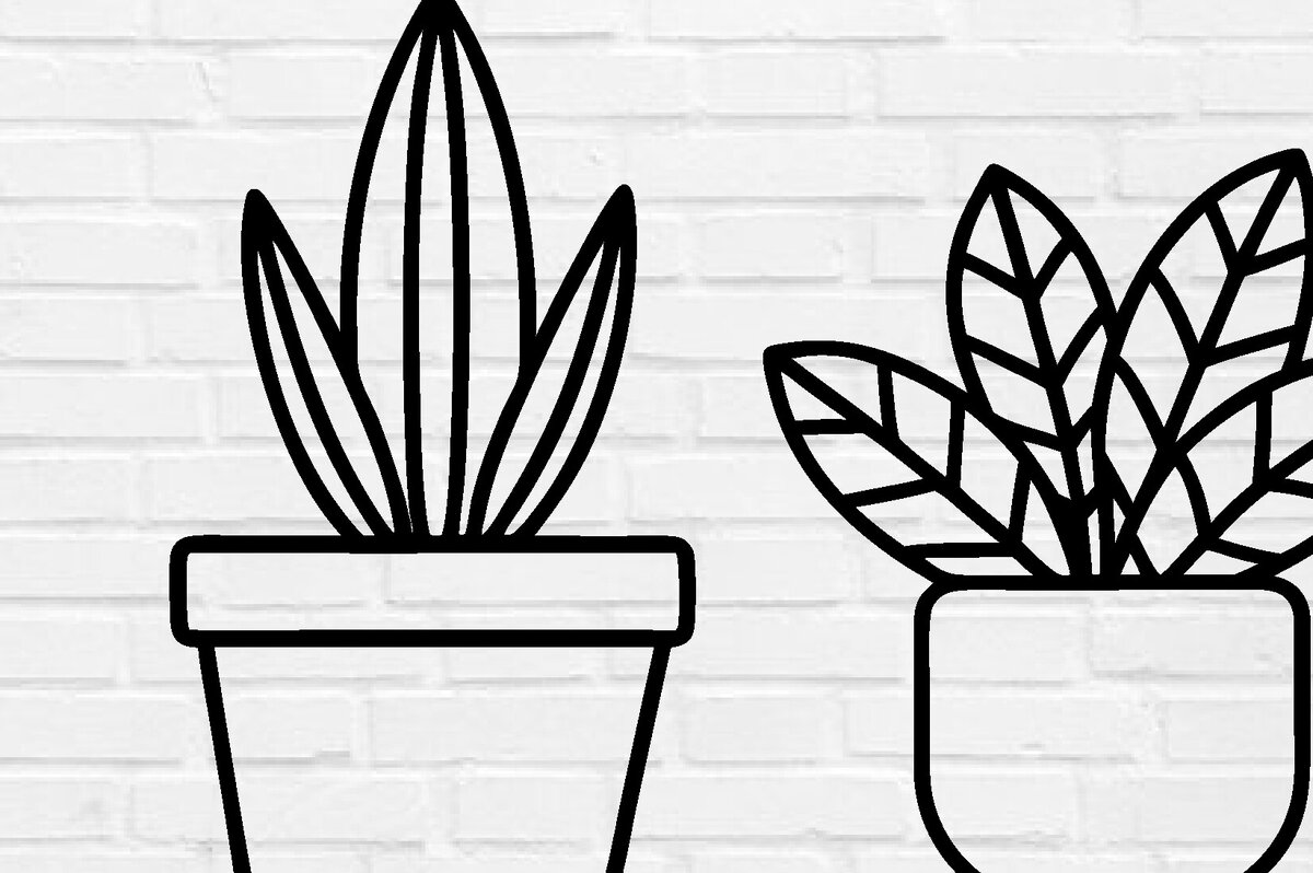 Intra απο ξύλο plywood 3mm-4mm πάχος – Διακόσμηση τοίχου φυτών, Αρχείο κοπής με λέιζερ Δίασταση  40x30 cm INTRAFABR-100953276