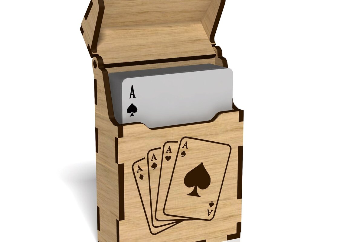 Σετ των 2 Intra απο ξύλο plywood 3mm-4mm πάχος – Παιγνιόχαρτο, Αρχείο κοπής με λέιζερ Δίασταση  20x20 cm INTRAFABR-42046644