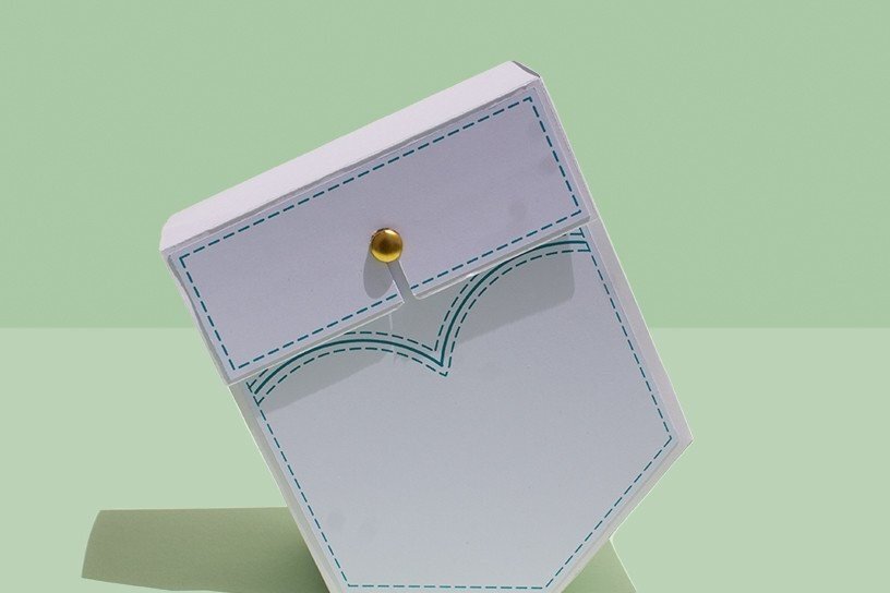 Σετ των 2 Intra απο ξύλο plywood 3mm-4mm πάχος – Κουτί τσέπης Δίασταση  20x20 cm INTRAFABR-32470404