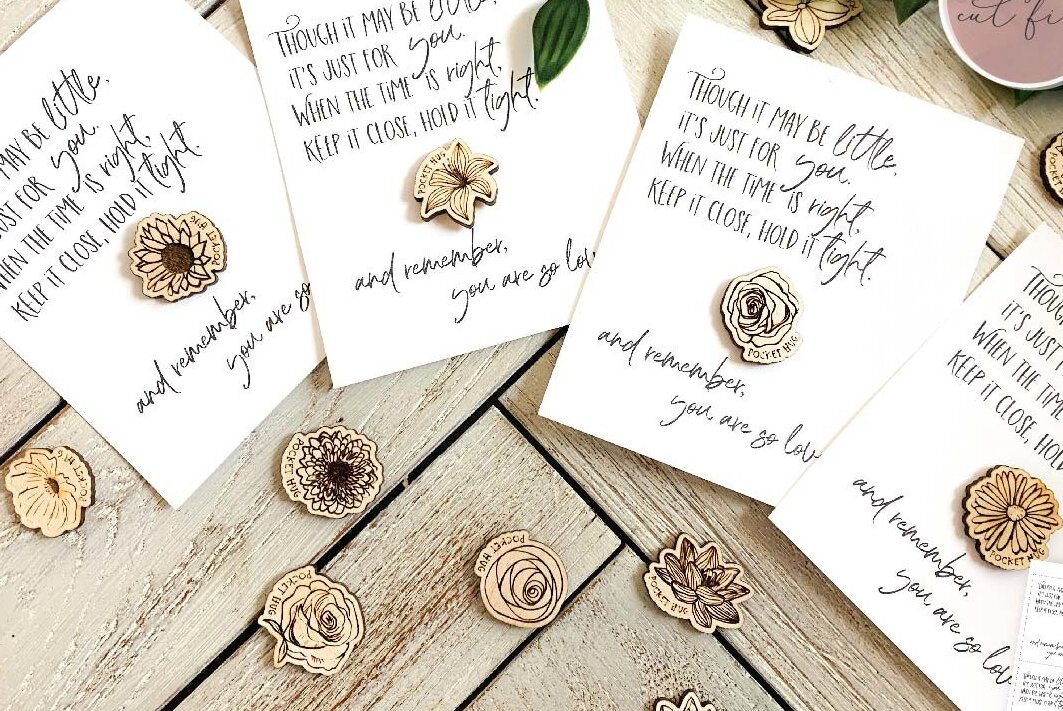 Σετ των 2 Intra απο ξύλο plywood 3mm-4mm πάχος – Pocket Hug Laser Δίασταση  20x20 cm INTRAFABR-75556465