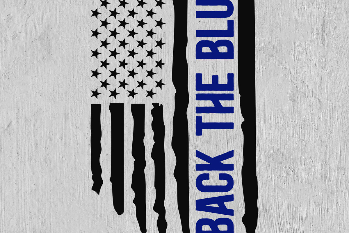 Σετ των 2 Intra απο ξύλο plywood 3mm-4mm πάχος – Δώρα Αστυνομικού, Αμερικανική Σημαία Δίασταση  20x20 cm INTRAFABR-101322452