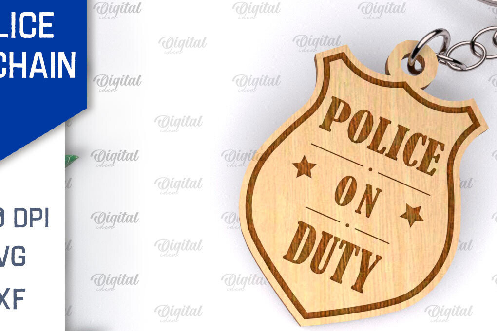 Σετ των 3 Intra απο ξύλο plywood 3mm-4mm πάχος – Ξύλινο μπρελόκ αστυνομικής κοπής με λέιζερ Δίασταση  5x5 cm INTRAFABR-99551140