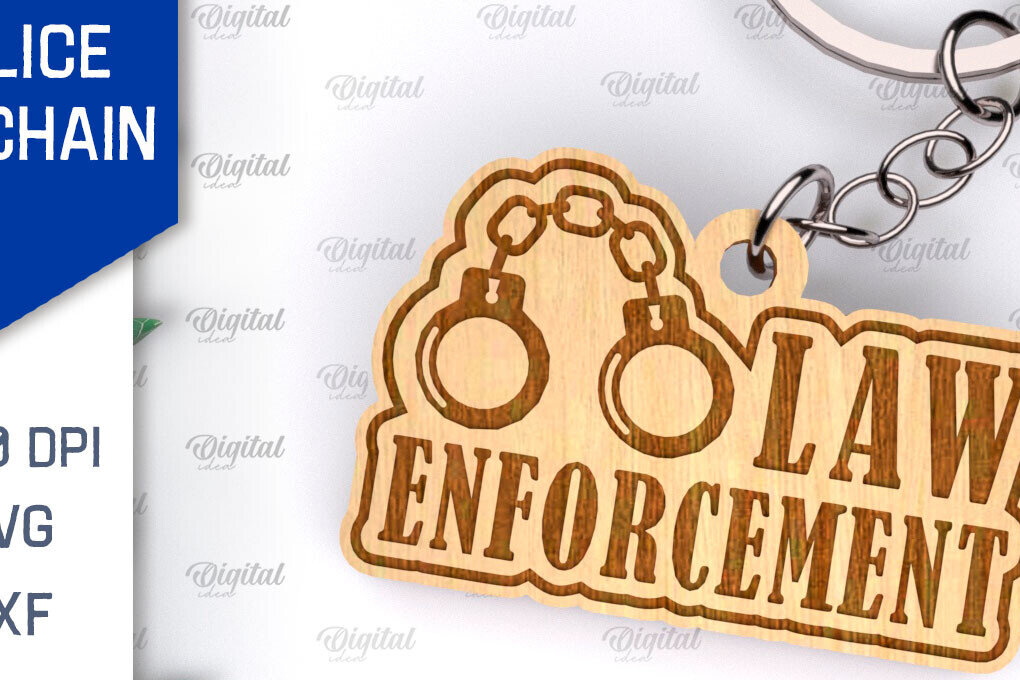 Σετ των 3 Intra απο ξύλο plywood 3mm-4mm πάχος – Ξύλινο μπρελόκ αστυνομικής κοπής με λέιζερ Δίασταση  5x5 cm INTRAFABR-99551164