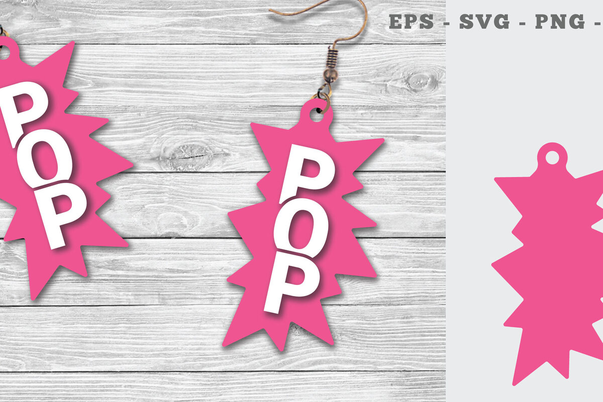 Σετ των 3 Intra απο ξύλο plywood 3mm-4mm πάχος – Pop σκουλαρίκια Δίασταση  5x5 cm INTRAFABR-112070680