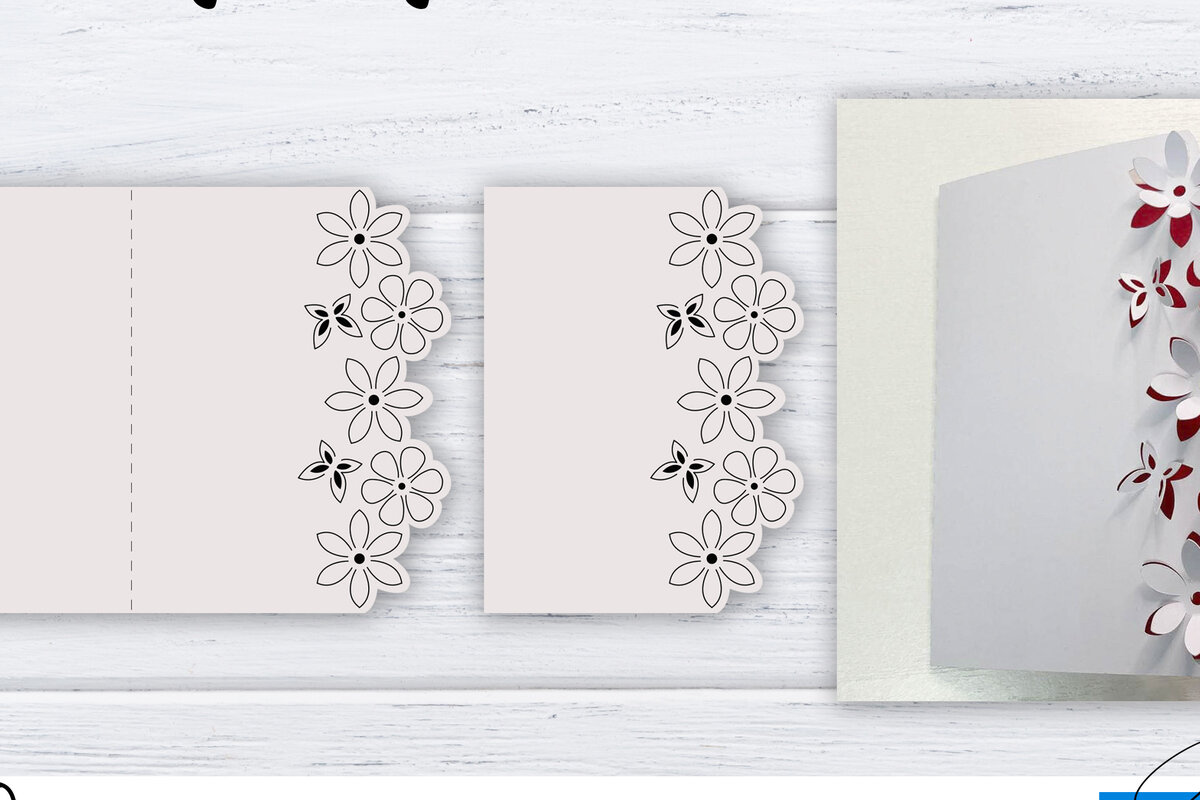 Σετ των 2 Intra απο ξύλο plywood 3mm-4mm πάχος – Αναδυόμενη κάρτα Δίασταση  20x20 cm INTRAFABR-25963977