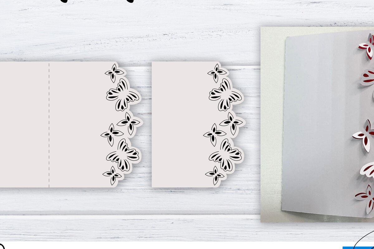 Σετ των 2 Intra απο ξύλο plywood 3mm-4mm πάχος – Αναδυόμενη κάρτα Δίασταση  20x20 cm INTRAFABR-25963941