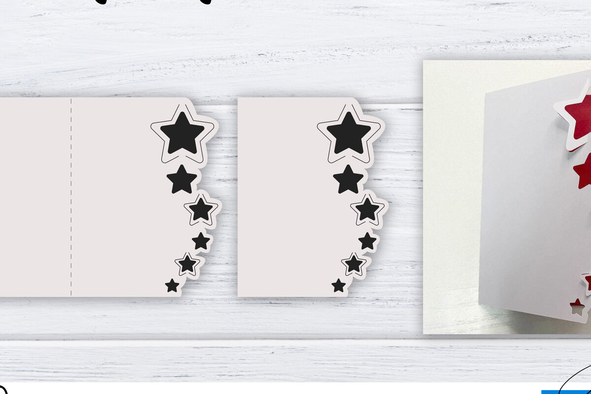 Σετ των 2 Intra απο ξύλο plywood 3mm-4mm πάχος – Αναδυόμενη κάρτα Δίασταση  20x20 cm INTRAFABR-25963963