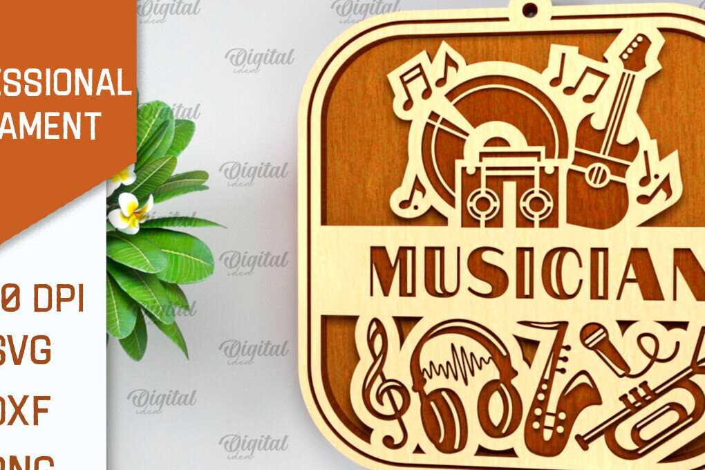 Σετ των 2 Intra απο ξύλο plywood 3mm-4mm πάχος – Επαγγελματικό Ξύλινο Στολίδι Δίασταση  20x20 cm INTRAFABR-97967157