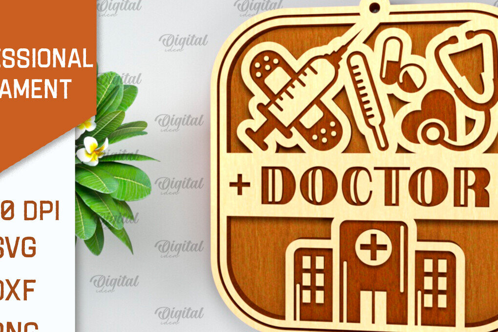 Σετ των 2 Intra απο ξύλο plywood 3mm-4mm πάχος – Επαγγελματικό Ξύλινο Στολίδι Δίασταση  20x20 cm INTRAFABR-97966833