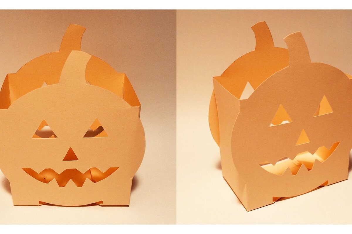 Σετ των 2 Intra απο ξύλο plywood 3mm-4mm πάχος – Πρότυπο κουτιού κολοκύθας Δίασταση  20x20 cm INTRAFABR-36598232