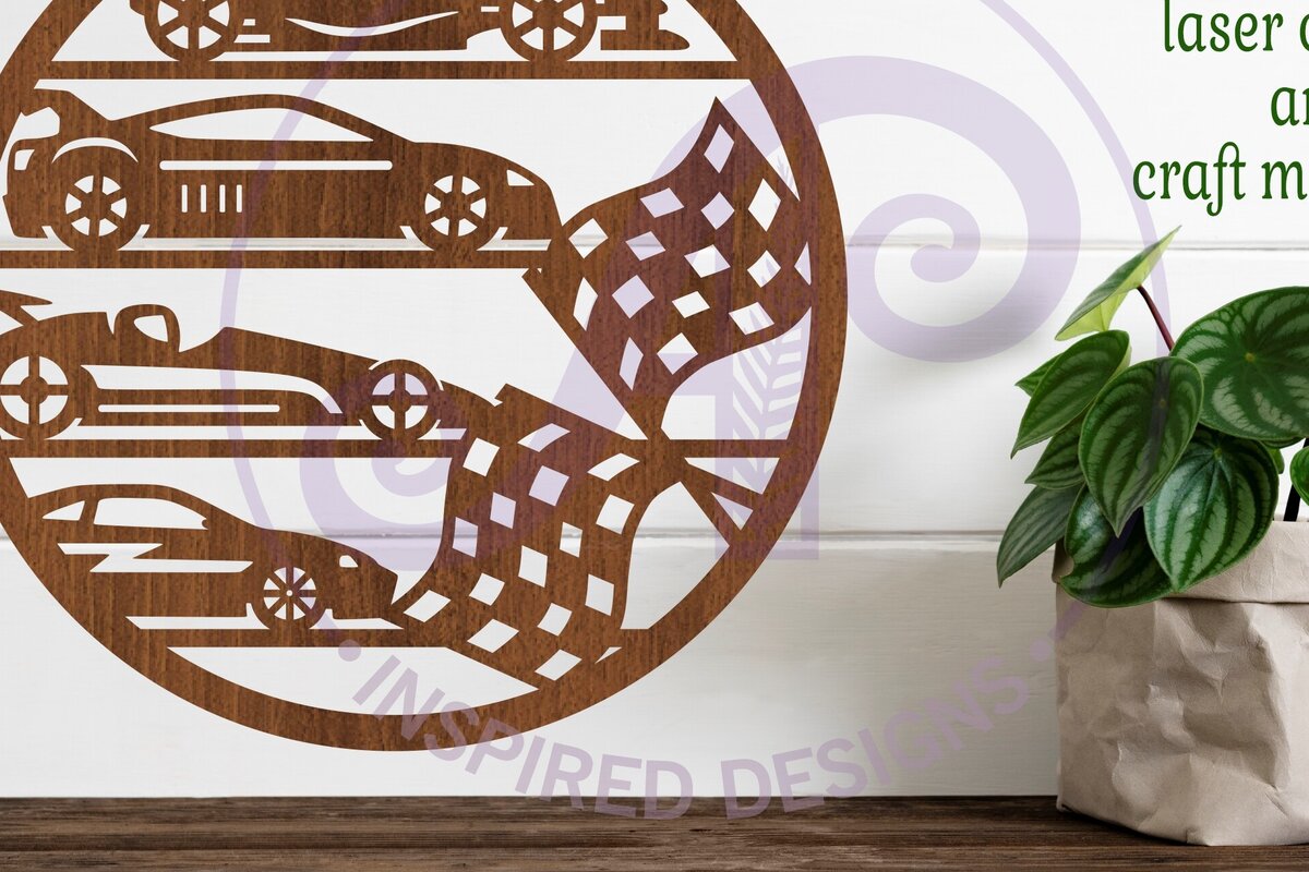 Intra απο ξύλο plywood 3mm-4mm πάχος – Πινακίδα τέχνης τοίχου αγωνιστικών αυτοκινήτων, Αρχείο. Διάνυσμα Δίασταση  40x30 cm INTRAFABR-80727778