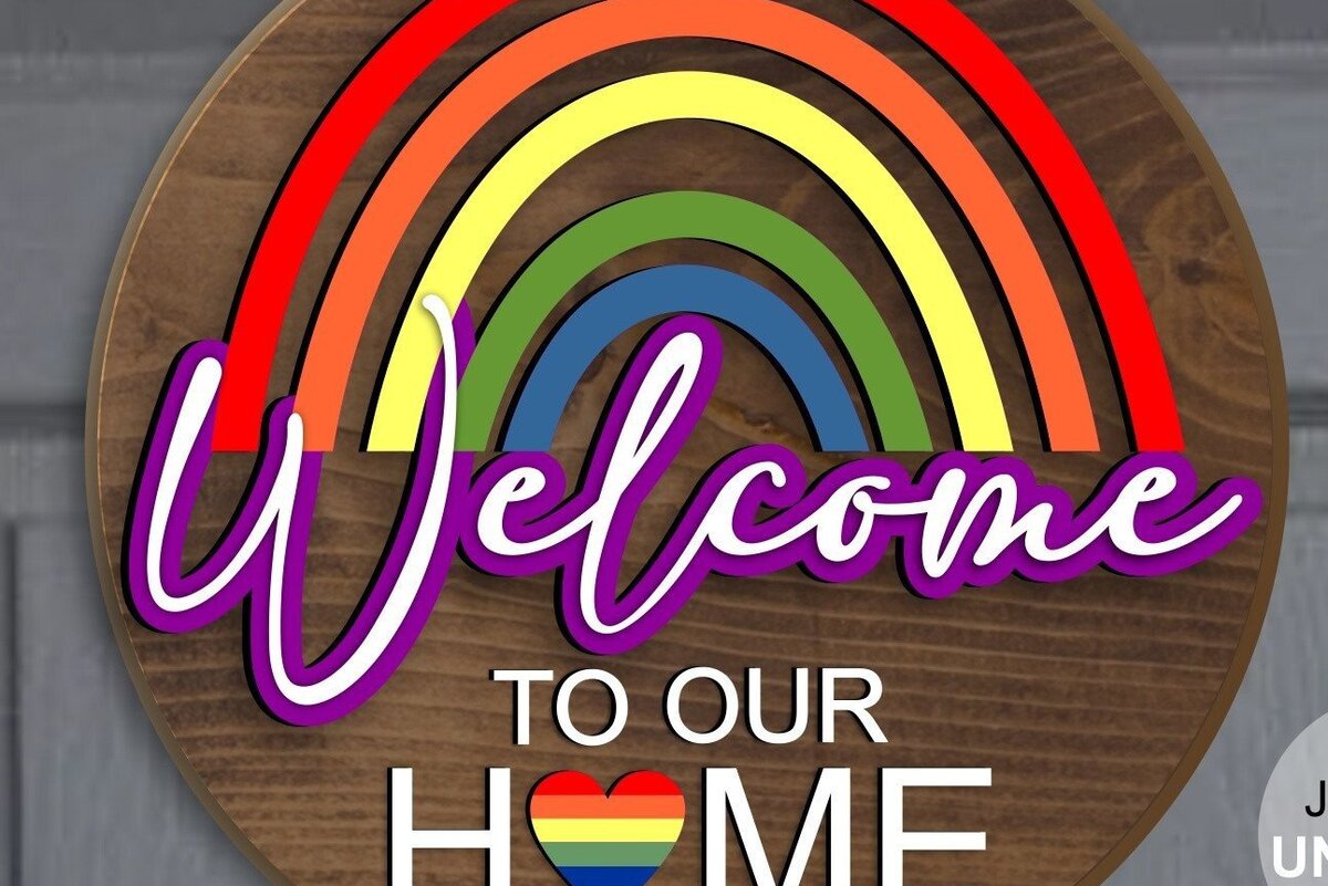 Intra απο ξύλο plywood 3mm-4mm πάχος – Αρχείο περικοπής Welcome Sign Δίασταση  40x30 cm INTRAFABR-31986456