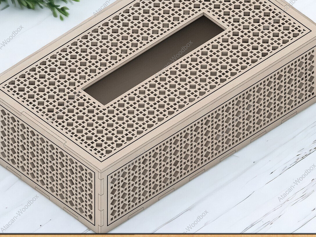 Σετ των 2 Intra απο ξύλο plywood 3mm-4mm πάχος – Κουλούρι με διακοσμητικό κουτί από ζαχαροκάλαμο από μπαστούνι Δίασταση  20x20 cm INTRAFABR-91935564