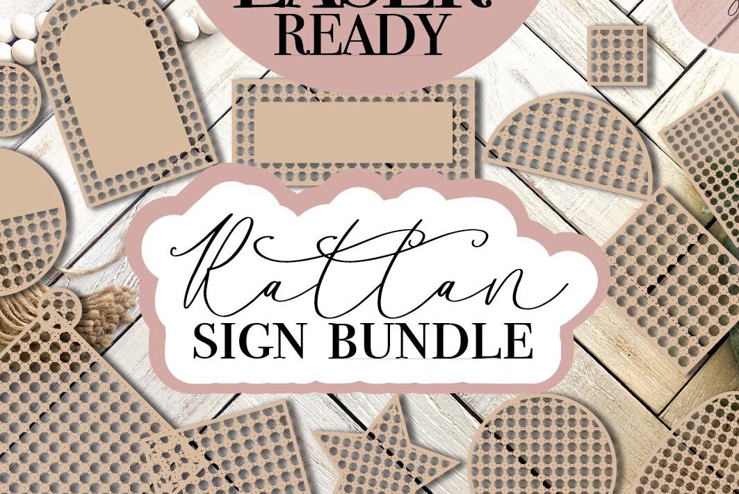 Σετ των 2 Intra απο ξύλο plywood 3mm-4mm πάχος – Πακέτο Rattan Laser Δίασταση  20x20 cm INTRAFABR-71705926