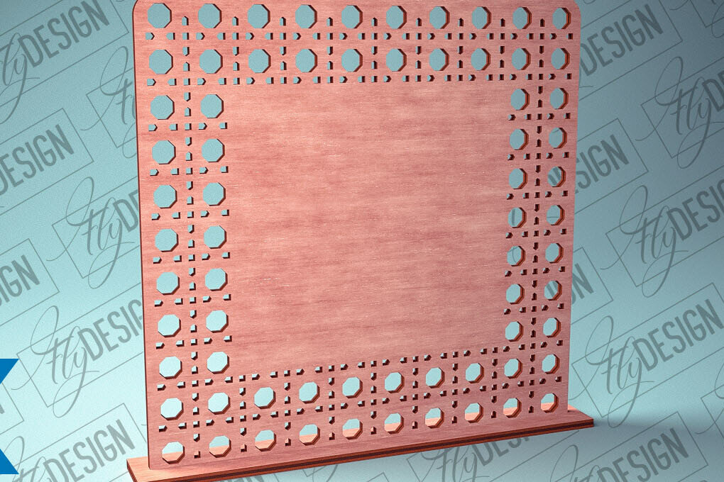 Intra απο ξύλο plywood 3mm-4mm πάχος – Rattan Sign Δίασταση  40x30 cm INTRAFABR-79148647