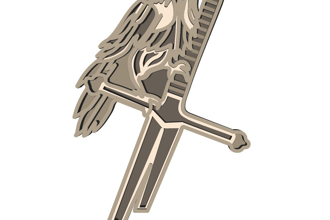 Σετ των 2 Intra απο ξύλο plywood 3mm-4mm πάχος – Rawen Multilayer/Papercut/Laser Cut Δίασταση  20x20 cm INTRAFABR-66501257