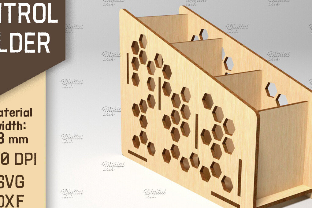 Σετ των 2 Intra απο ξύλο plywood 3mm-4mm πάχος – Στήριγμα τηλεχειριστηρίου. Storage Box Laser Δίασταση  20x20 cm INTRAFABR-87677066