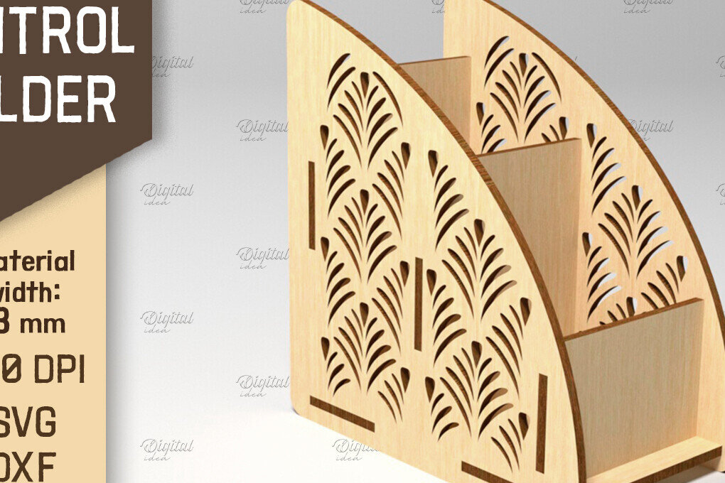 Σετ των 2 Intra απο ξύλο plywood 3mm-4mm πάχος – Στήριγμα τηλεχειριστηρίου. Storage Box Laser Δίασταση  20x20 cm INTRAFABR-87677276