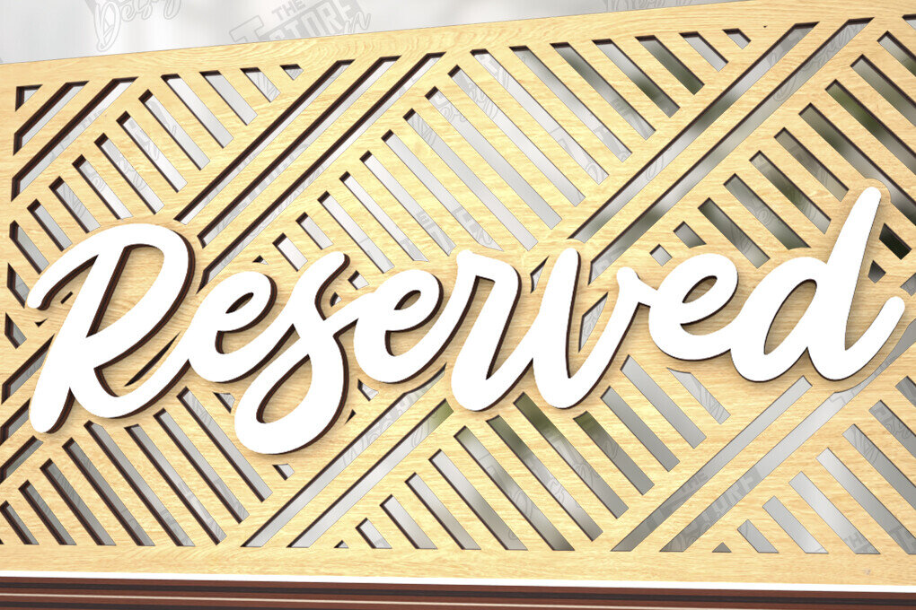 Σετ των 2 Intra απο ξύλο plywood 3mm-4mm πάχος – Δεσμευμένη πινακίδα | Επιτραπέζια πινακίδα |Πλακέτα τραπεζιού Δίασταση  20x20 cm INTRAFABR-116902380