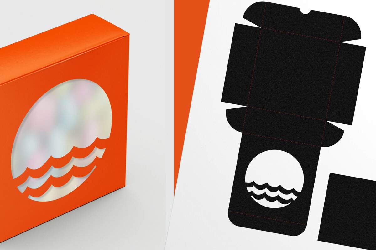 Σετ των 2 Intra απο ξύλο plywood 3mm-4mm πάχος – Λεπτό τετράγωνο κουτί αποκοπής ανήσυχου Horizon Δίασταση  20x20 cm INTRAFABR-123899709