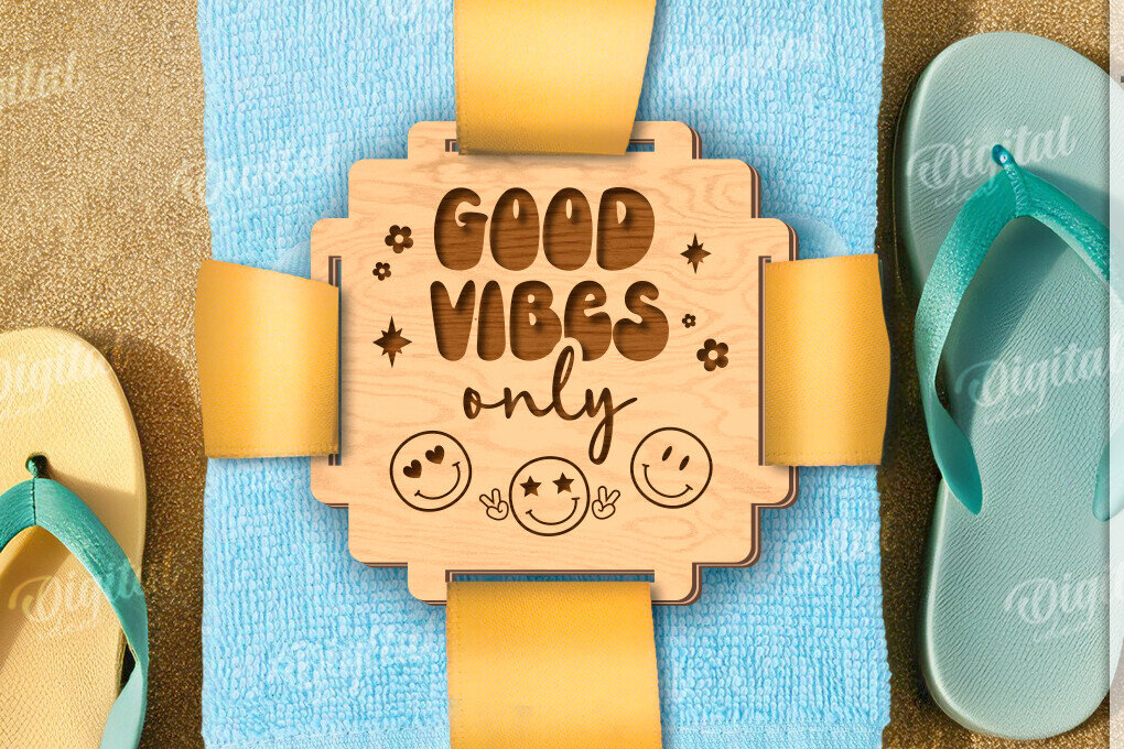 Σετ των 2 Intra απο ξύλο plywood 3mm-4mm πάχος – Ρετρό πετσέτα δώρου Ετικέτα κοπής με λέιζερ Δίασταση  20x20 cm INTRAFABR-121502854