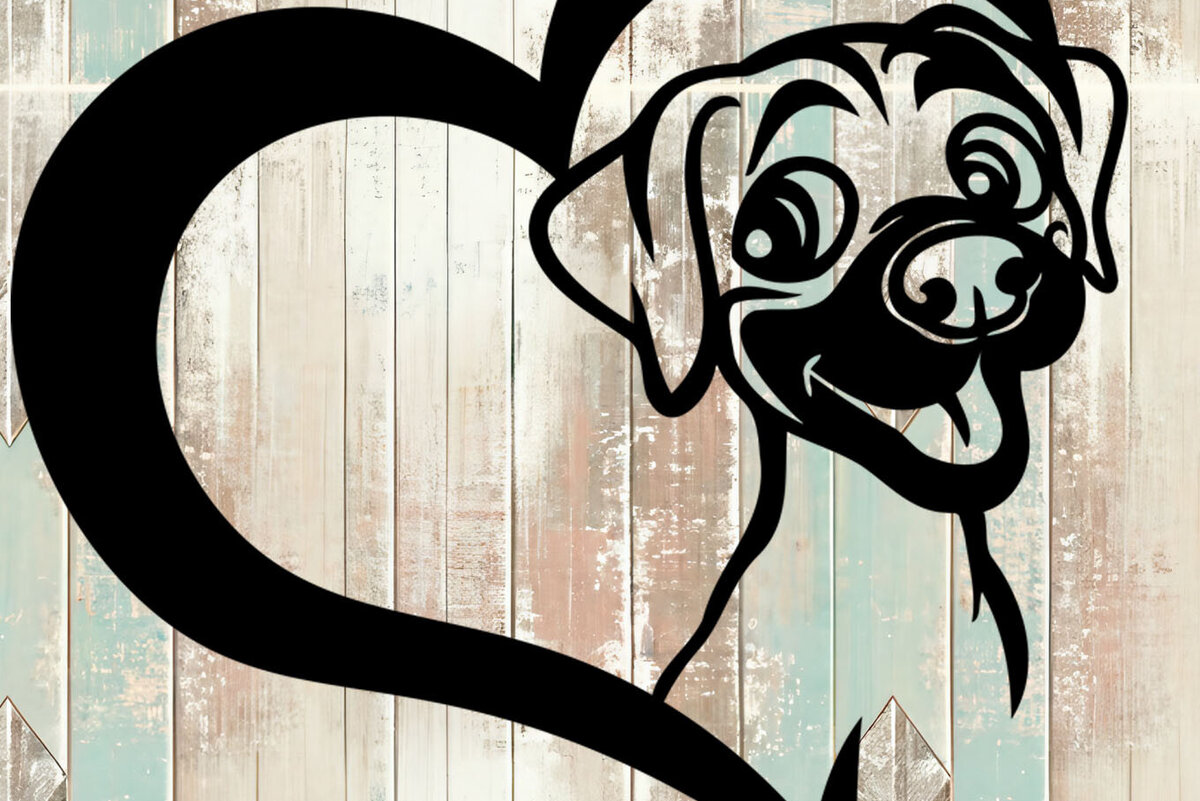 Σετ των 2 Intra απο ξύλο plywood 3mm-4mm πάχος – Σχεδιασμός Rhodesian Ridgeback Δίασταση  20x20 cm INTRAFABR-104623896