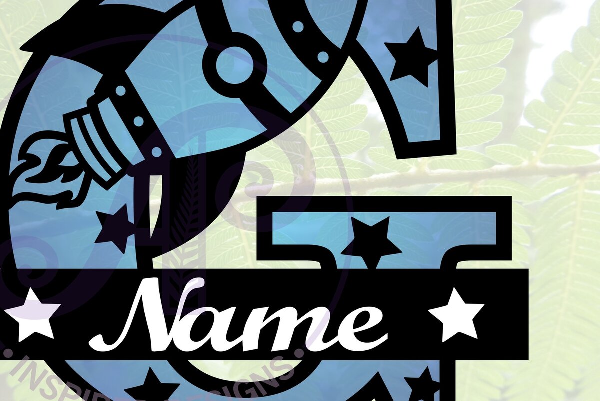 Σετ των 2 Intra απο ξύλο plywood 3mm-4mm πάχος – Rocket Monogram Letter G Αρχείο Δίασταση  20x20 cm INTRAFABR-69520618