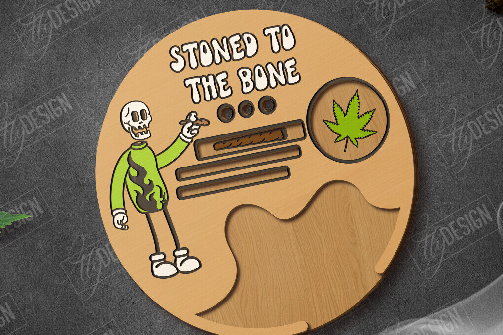 Σετ των 2 Intra απο ξύλο plywood 3mm-4mm πάχος – Κυλιόμενος δίσκος | Tobacco Rolling | Καπνός Δίασταση  20x20 cm INTRAFABR-119309143