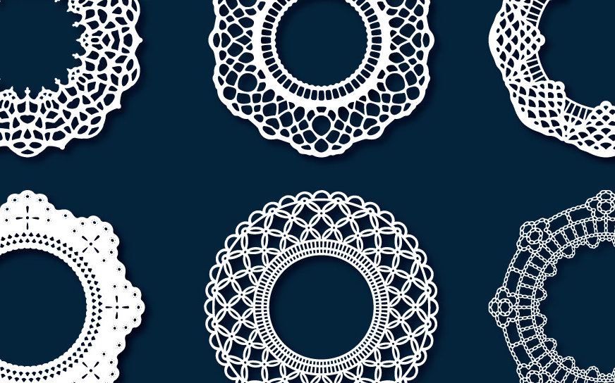 Σετ των 2 Intra απο ξύλο plywood 3mm-4mm πάχος – Στρογγυλός Κύκλος Πλαίσιο &amp; Κύκλος Μονόγραμμα Δίασταση  20x20 cm INTRAFABR-104359574