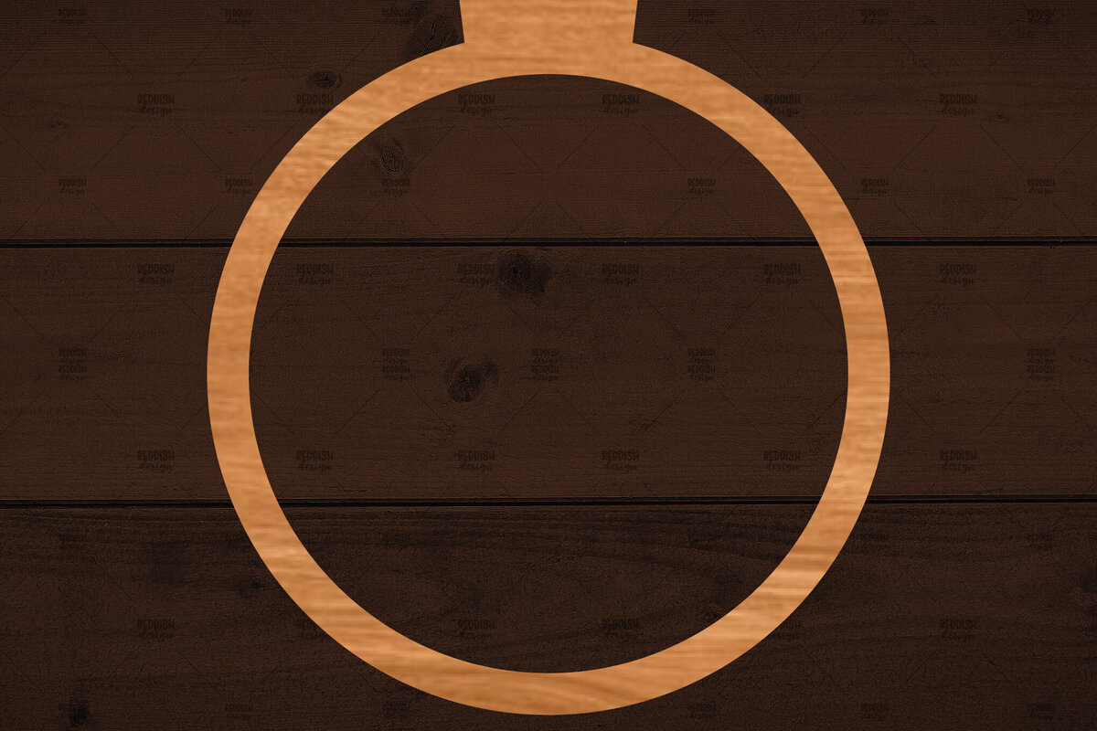 Σετ των 2 Intra απο ξύλο plywood 3mm-4mm πάχος – Στρογγυλό στολίδι, Χριστούγεννα Δίασταση  20x20 cm INTRAFABR-110908436